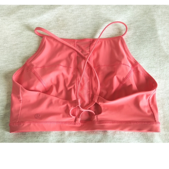 Lululemon Shoreline Top - Red Orange - Picture 6 of 7